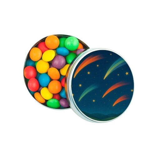 Latinha Metálica Personalizada Cometas