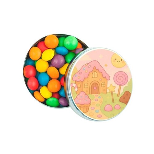 Latinha Metálica Personalizada Confeitaria Kids