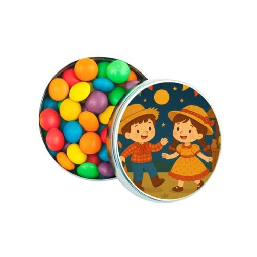 Latinha Metálica Personalizada Festa Junina
