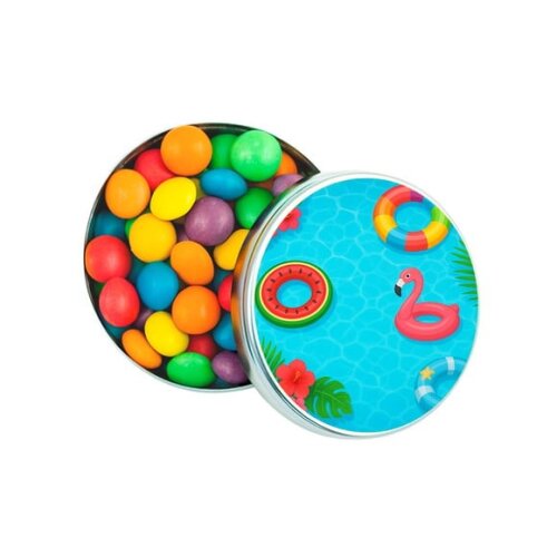 Latinha Metálica Personalizada Festa na Piscina