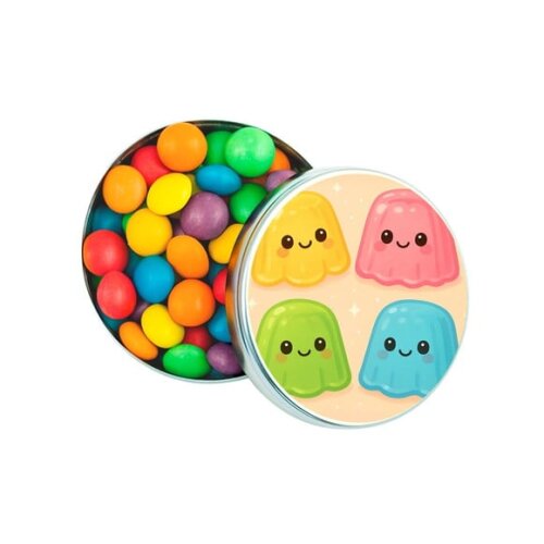 Latinha Metálica Personalizada Gelatinas