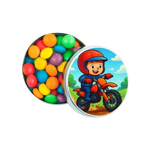 Latinha Metálica Personalizada Motocross