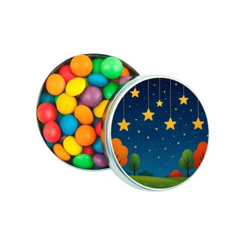 Latinha Metálica Personalizada Noite das Estrelas