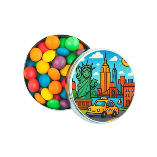 Latinha Metálica Personalizada Nova York