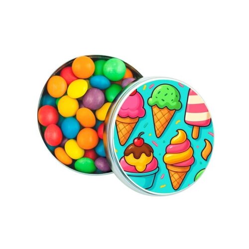 Latinha Metálica Personalizada Sorvetes