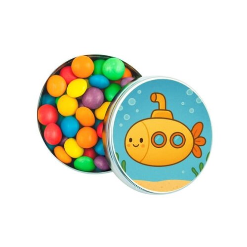 Latinha Metálica Personalizada Submarino