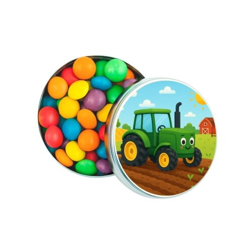 Latinha Metálica Personalizada Trator