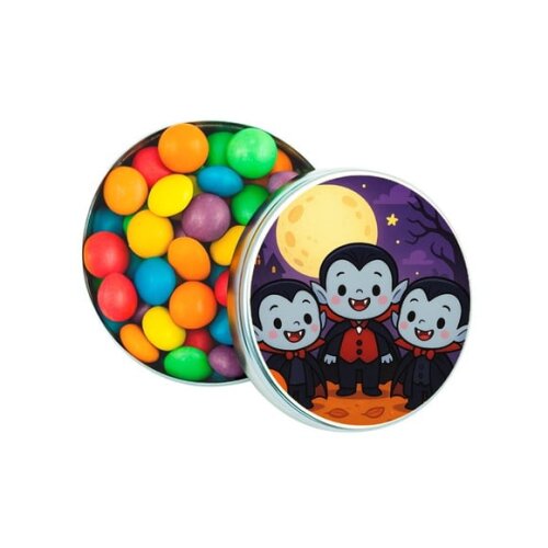 Latinha Metálica Personalizada Vampirinhos Fofinhos