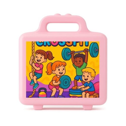 Maleta Plástica Personalizada 12x10cm Crossfit