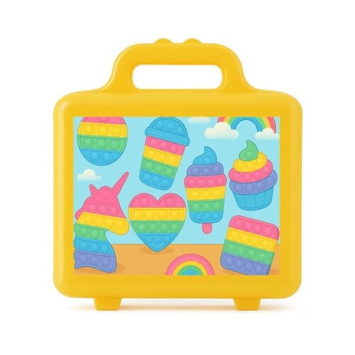 Maleta Plástica Personalizada 12x10cm Fidget Toys
