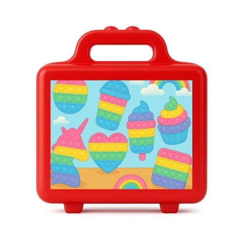 Maleta Plástica Personalizada 12x10cm Fidget Toys