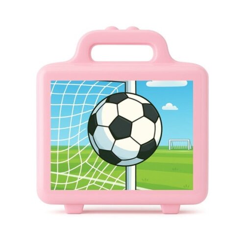 Maleta Plástica Personalizada 12x10cm Futebol