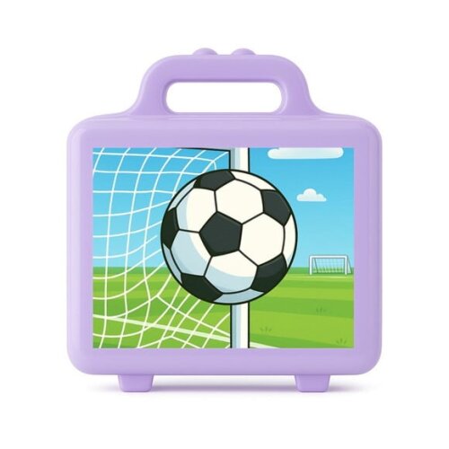 Maleta Plástica Personalizada 12x10cm Futebol