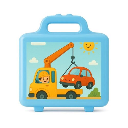 Maleta Plástica Personalizada 12x10cm Guincho