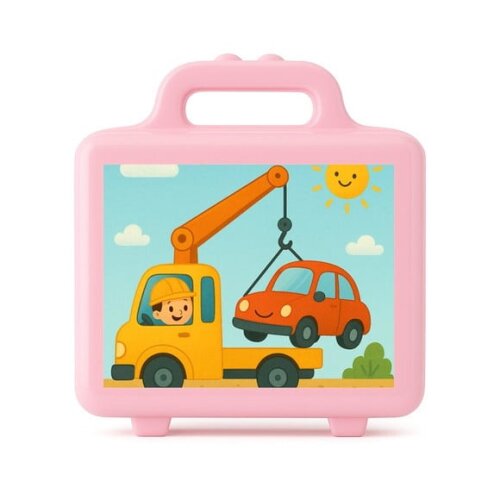 Maleta Plástica Personalizada 12x10cm Guincho