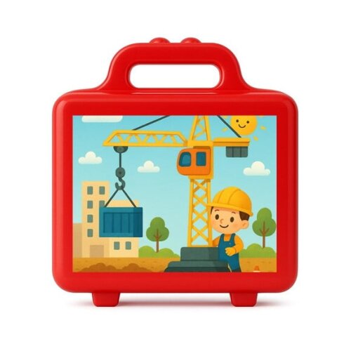 Maleta Plástica Personalizada 12x10cm Grua