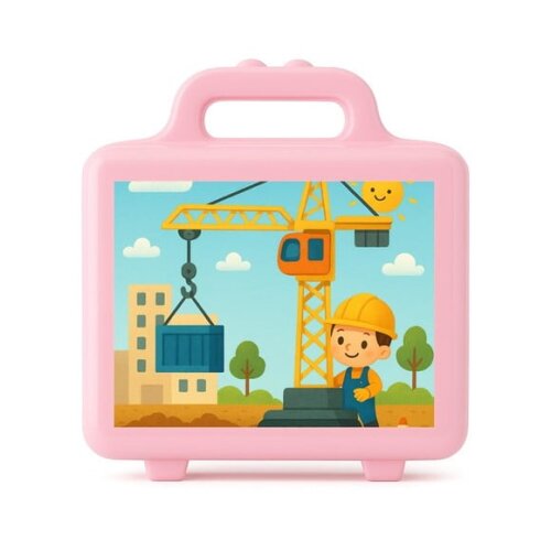 Maleta Plástica Personalizada 12x10cm Grua
