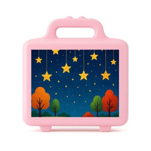 Maleta Plástica Personalizada 12x10cm Noite das Estrelas