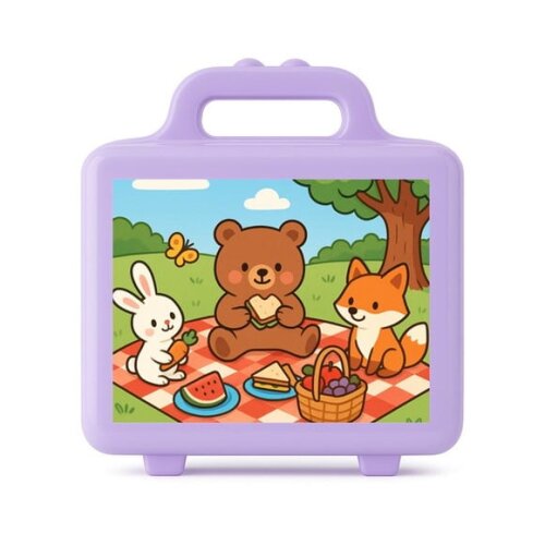 Maleta Plástica Personalizada 12x10cm Picnic