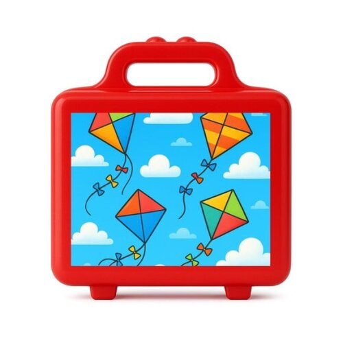 Maleta Plástica Personalizada 12x10cm Pipas