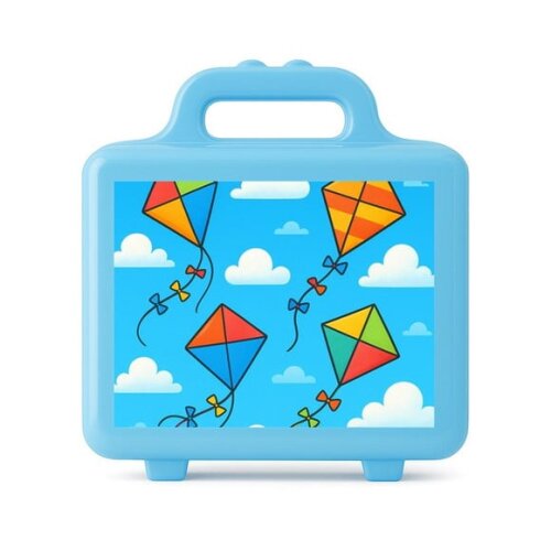Maleta Plástica Personalizada 12x10cm Pipas
