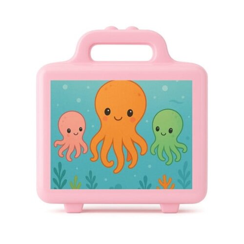 Maleta Plástica Personalizada 12x10cm Polvinhos