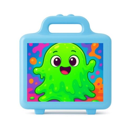 Maleta Plástica Personalizada 12x10cm Slime