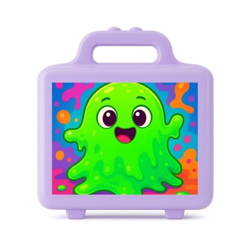 Maleta Plástica Personalizada 12x10cm Slime