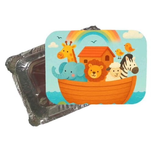 Marmitinha Personalizada 220ml Arca de Noé