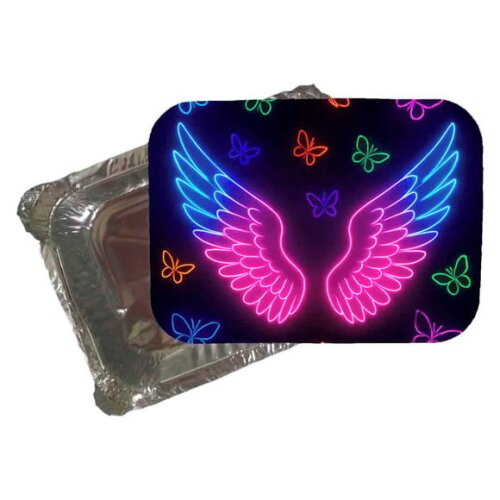 Marmitinha Personalizada 220ml Asas Neon