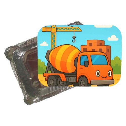 Marmitinha Personalizada 220ml Betoneira