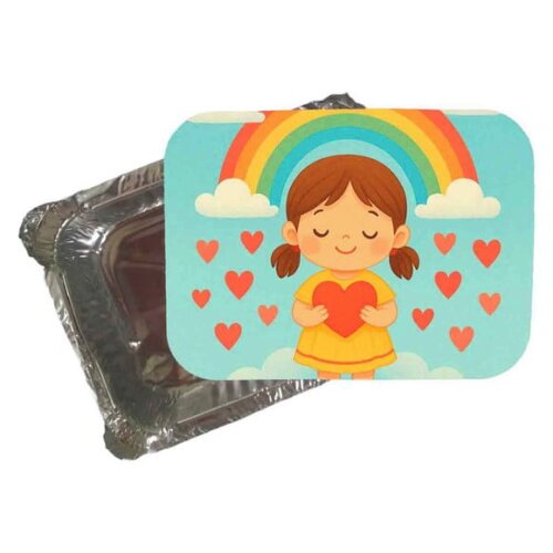 Marmitinha Personalizada 220ml Chuva de Amor