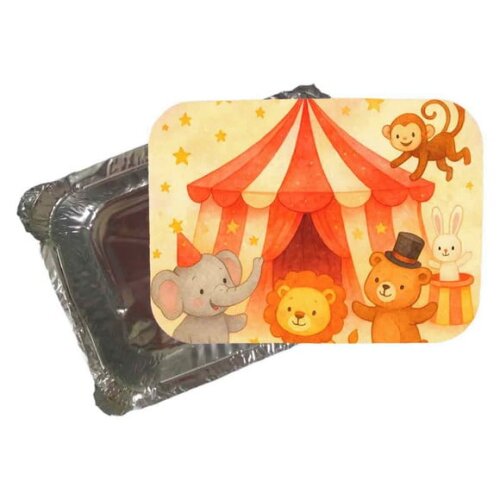 Marmitinha Personalizada 220ml Circo Aquarela