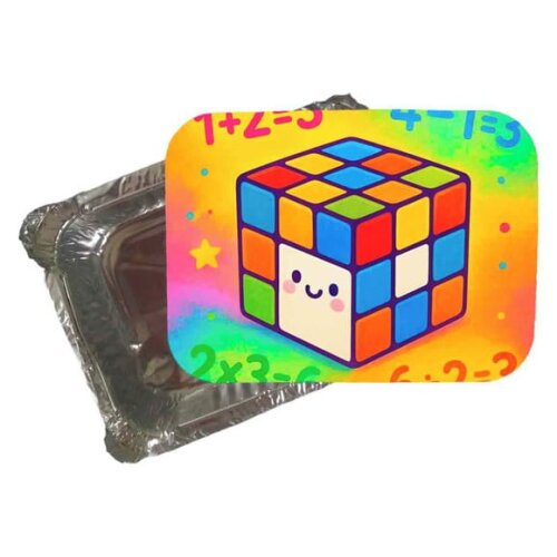 Marmitinha Personalizada 220ml Cubo Mágico