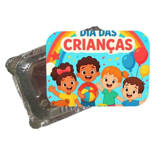 Marmitinha Personalizada 220ml Dia das Crianças