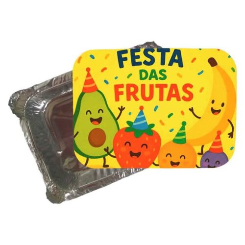 Marmitinha Personalizada 220ml Festa das Frutas