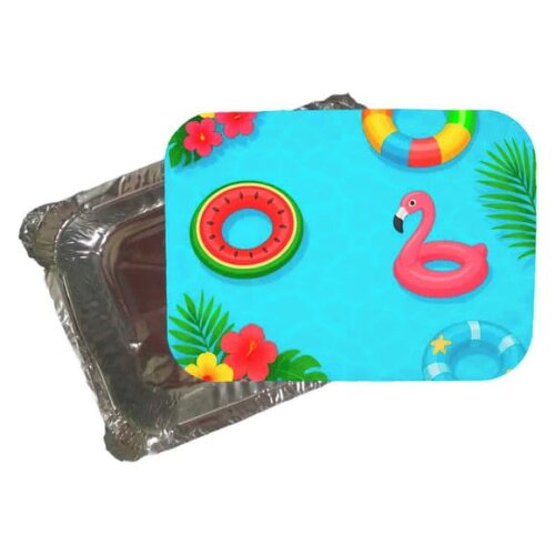 Marmitinha Personalizada 220ml Festa na Piscina