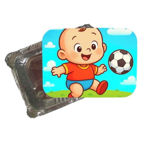 Marmitinha Personalizada 220ml Futebol Baby