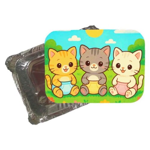 Marmitinha Personalizada 220ml Gatinhos Baby