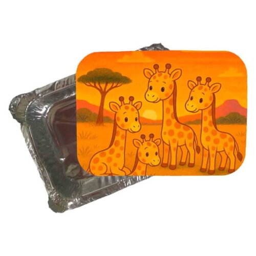 Marmitinha Personalizada 220ml Girafinhas