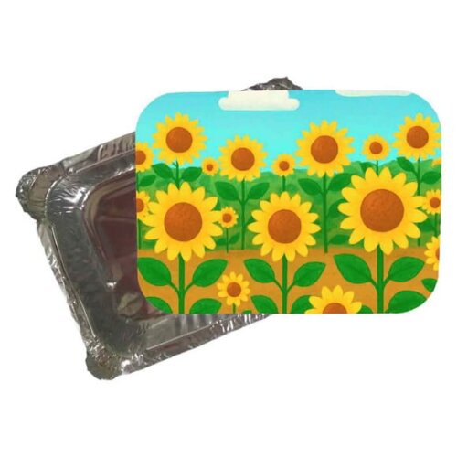 Marmitinha Personalizada 220ml Girassóis