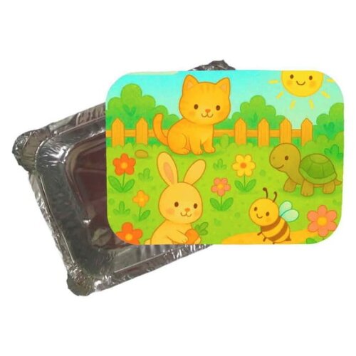 Marmitinha Personalizada 220ml Jardim dos Bichinhos