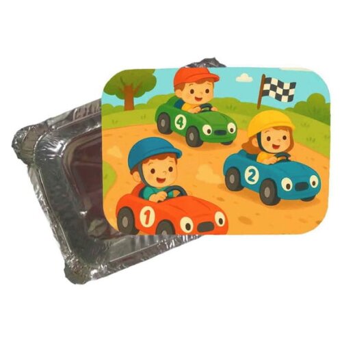 Marmitinha Personalizada 220ml Kart Infantil