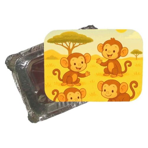Marmitinha Personalizada 220ml Macaquinhos
