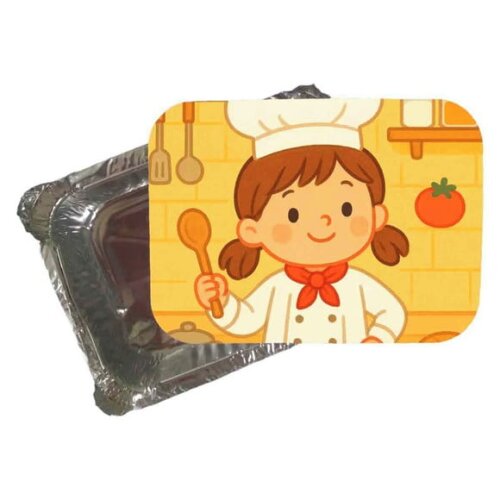 Marmitinha Personalizada 220ml Mini Chefe Menina