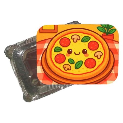 Marmitinha Personalizada 220ml Pizza Divertida