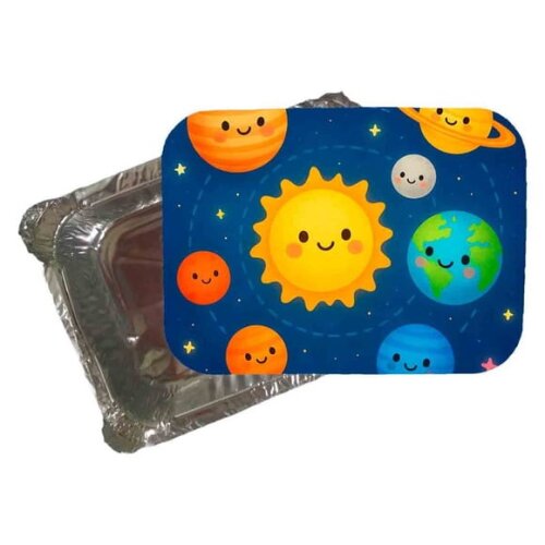 Marmitinha Personalizada 220ml Sistema Solar
