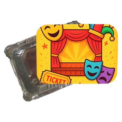 Marmitinha Personalizada 220ml Teatro Infantil