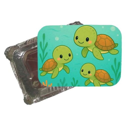 Marmitinha Personalizada 220ml Tartaruguinhas