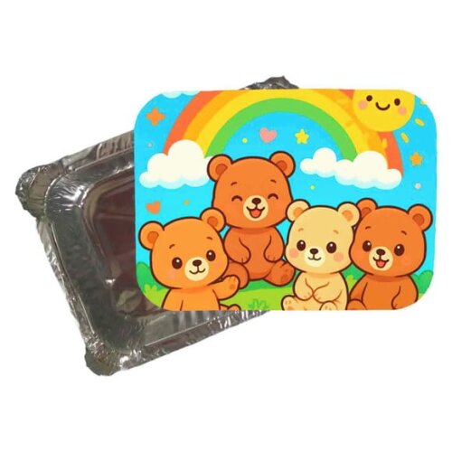 Marmitinha Personalizada 220ml Ursinhos Baby